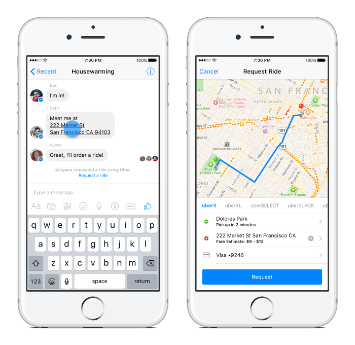 messenger-uber