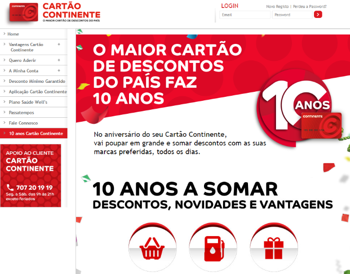 Cartão Continente - Programa de Fidelização