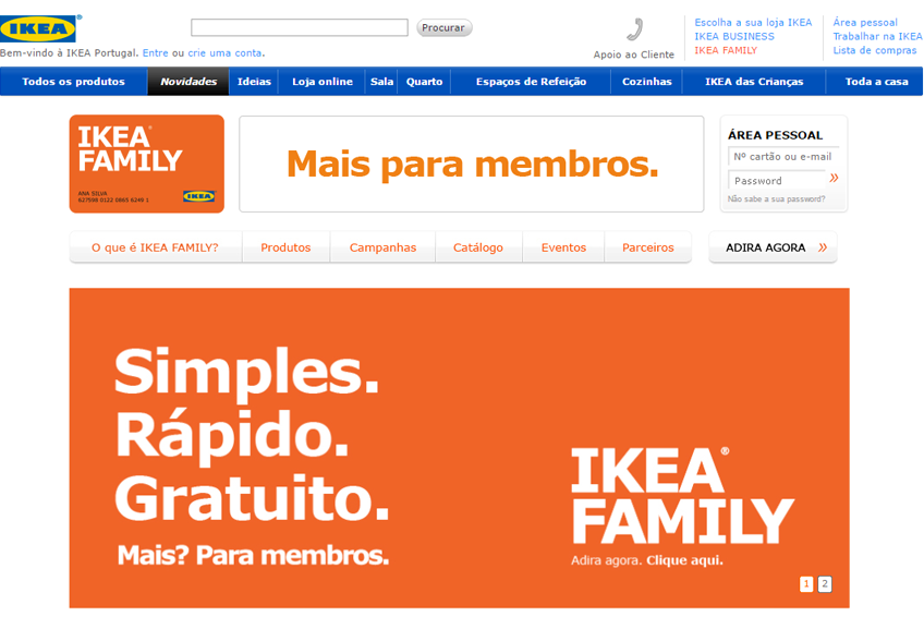 IKEA Family - Programa de Fidelização